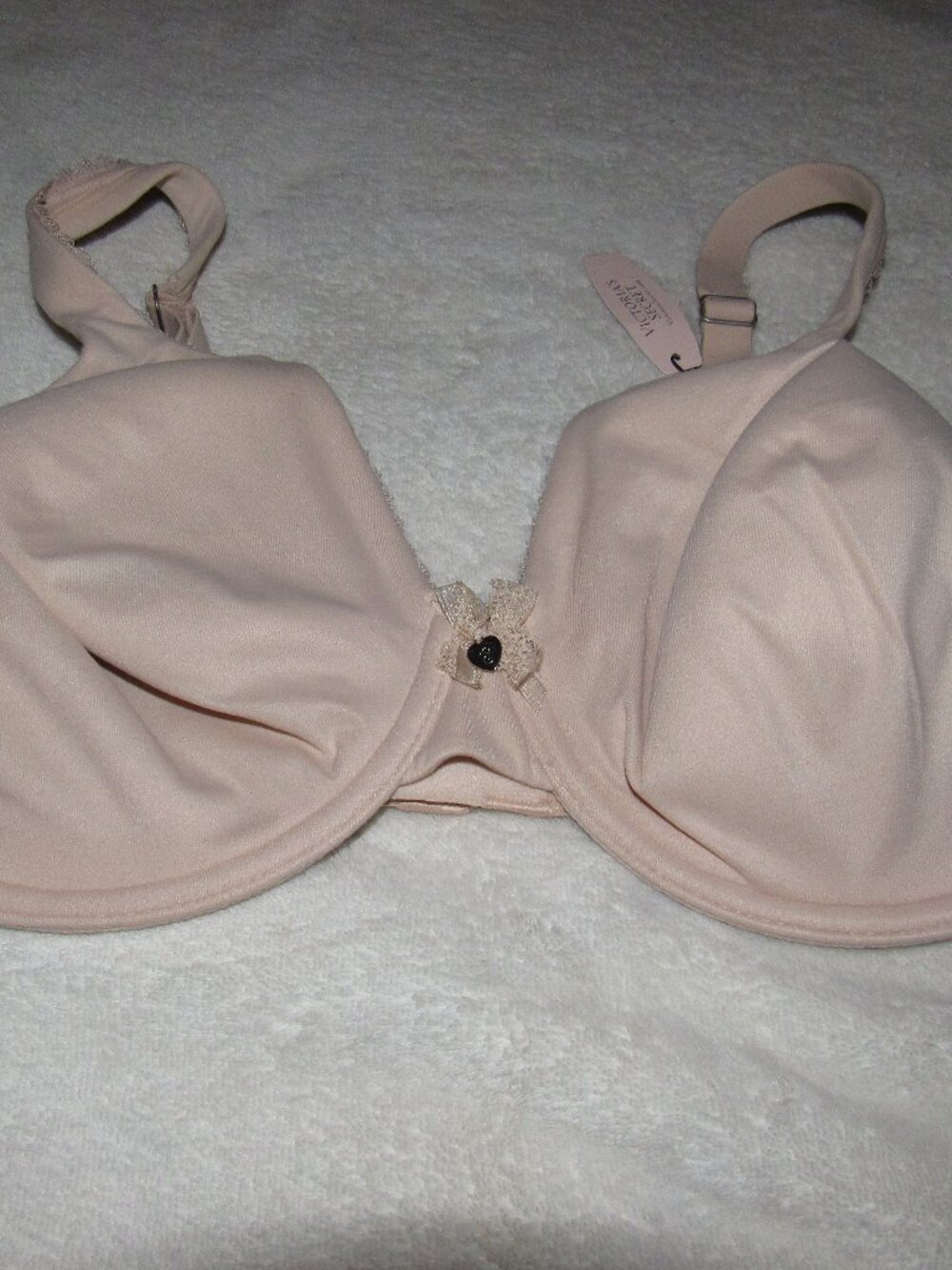 Victoria's Secret Unlined Perfect Coverage Beige Bra Size 40D NWT
